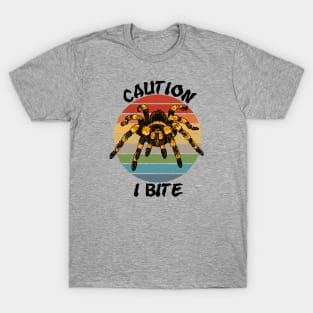 Caution, I Bite Tarantula T-Shirt